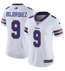 Women's Nike Buffalo Bills #9 Corey Bojorquez White Vapor Untouchable Limited Player NFL Jersey