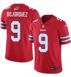 Youth Nike Buffalo Bills #9 Corey Bojorquez Limited Red Rush Vapor Untouchable NFL Jersey