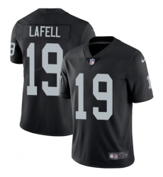 Men's Nike Oakland Raiders #19 Brandon LaFell Black Team Color Vapor Untouchable Limited Player NFL Jersey