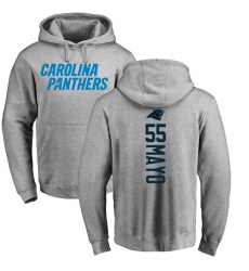 NFL Nike Carolina Panthers #55 David Mayo Ash Backer Pullover Hoodie