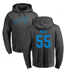 NFL Nike Carolina Panthers #55 David Mayo Ash One Color Pullover Hoodie