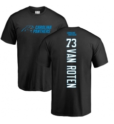 NFL Nike Carolina Panthers #73 Greg Van Roten Black Backer T-Shirt