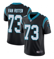 Youth Nike Carolina Panthers #73 Greg Van Roten Black Team Color Vapor Untouchable Limited Player NFL Jersey