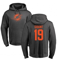 NFL Nike Miami Dolphins #19 Jakeem Grant Ash One Color Pullover Hoodie