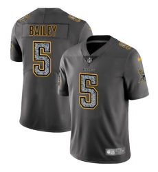 Youth Nike Minnesota Vikings #5 Dan Bailey Gray Static Vapor Untouchable Limited NFL Jersey