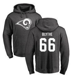 NFL Nike Los Angeles Rams #66 Austin Blythe Ash One Color Pullover Hoodie