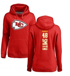 NFL Women's Nike Kansas City Chiefs #48 Terrance Smith Red Backer Pullover Hoodie