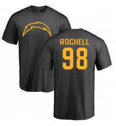 NFL Nike Los Angeles Chargers #98 Isaac Rochell Ash One Color T-Shirt