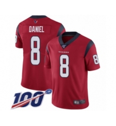 Men's Houston Texans #8 Trevor Daniel Red Alternate Vapor Untouchable Limited Player 100th Season Football Jersey
