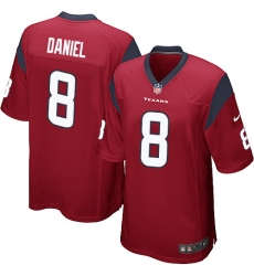 Men's Nike Houston Texans #8 Trevor Daniel Game Red Alternate NFL Jersey