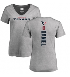 NFL Women's Nike Houston Texans #8 Trevor Daniel Ash Backer T-Shirt