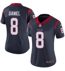 Women's Nike Houston Texans #8 Trevor Daniel Navy Blue Team Color Vapor Untouchable Limited Player NFL Jersey