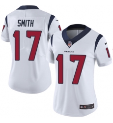 Women's Nike Houston Texans #17 Vyncint Smith White Vapor Untouchable Limited Player NFL Jersey