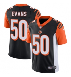 Youth Nike Cincinnati Bengals #50 Jordan Evans Black Team Color Vapor Untouchable Limited Player NFL Jersey