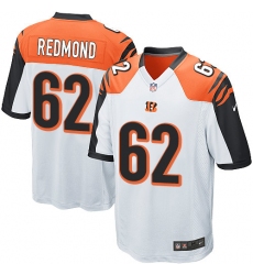 Men's Nike Cincinnati Bengals #62 Alex Redmond Game White NFL Jersey