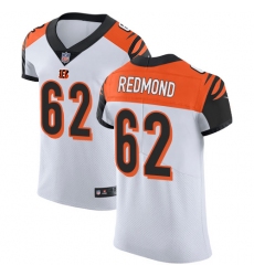 Men's Nike Cincinnati Bengals #62 Alex Redmond White Vapor Untouchable Elite Player NFL Jersey