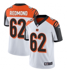 Men's Nike Cincinnati Bengals #62 Alex Redmond White Vapor Untouchable Limited Player NFL Jersey