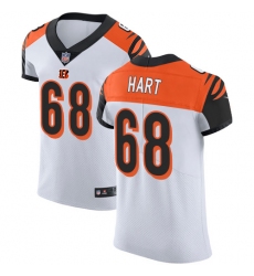 Men's Nike Cincinnati Bengals #68 Bobby Hart White Vapor Untouchable Elite Player NFL Jersey