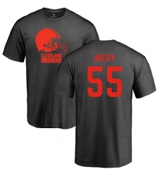 NFL Nike Cleveland Browns #55 Genard Avery Ash One Color T-Shirt