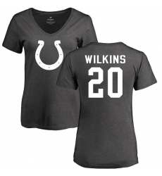 NFL Women's Nike Indianapolis Colts #20 Jordan Wilkins Ash One Color T-Shirt