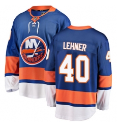 Men's New York Islanders #40 Robin Lehner Fanatics Branded Royal Blue Home Breakaway NHL Jersey