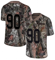 Youth Nike Baltimore Ravens #90 Za Darius Smith Limited Camo Salute to Service NFL Jersey