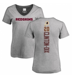 NFL Women's Nike Washington Redskins #20 Ha Clinton-Dix Ash Backer T-Shirt
