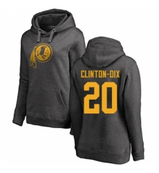 NFL Women's Nike Washington Redskins #20 Ha Clinton-Dix Ash One Color Pullover Hoodie