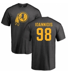 NFL Nike Washington Redskins #98 Matt Ioannidis Ash One Color T-Shirt