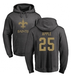 NFL Nike New Orleans Saints #25 Eli Apple Ash One Color Pullover Hoodie