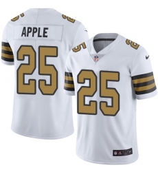 Youth Nike New Orleans Saints #25 Eli Apple Limited White Rush Vapor Untouchable NFL Jersey