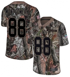 Men's Nike Baltimore Ravens #88 Ty Montgomery Limited Camo Salute to Service NFL Jersey