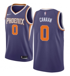 Youth Nike Phoenix Suns #0 Isaiah Canaan Swingman Purple NBA Jersey - Icon Edition