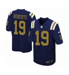 Men's Nike New York Jets #19 Andre Roberts Limited Navy Blue Alternate NFL Jersey