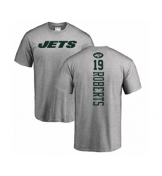NFL Nike New York Jets #19 Andre Roberts Ash Backer T-Shirt