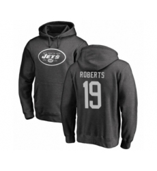 NFL Nike New York Jets #19 Andre Roberts Ash One Color Pullover Hoodie
