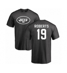 NFL Nike New York Jets #19 Andre Roberts Ash One Color T-Shirt