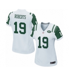 Women's Nike New York Jets #19 Andre Roberts Game White NFL Jersey