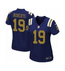 Women's Nike New York Jets #19 Andre Roberts Limited Navy Blue Alternate NFL Jersey