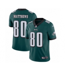 Men's Nike Philadelphia Eagles #80 Jordan Matthews Midnight Green Team Color Vapor Untouchable Limited Player NFL Jersey