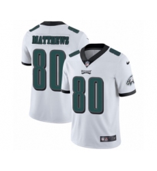 Men's Nike Philadelphia Eagles #80 Jordan Matthews White Vapor Untouchable Limited Player NFL Jersey