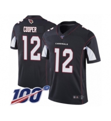 Men's Arizona Cardinals #12 Pharoh Cooper Black Alternate Vapor Untouchable Limited Player 100th Season Football Jersey
