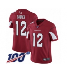 Men's Arizona Cardinals #12 Pharoh Cooper Red Team Color Vapor Untouchable Limited Player 100th Season Football Jersey
