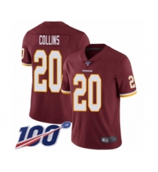 Youth Washington Redskins #20 Landon Collins Burgundy Red Team Color Vapor Untouchable Limited Player 100th Season Football Jersey