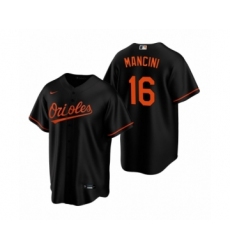 Youth Baltimore Orioles #16 Trey Mancini Nike Black Replica Alternate Jersey