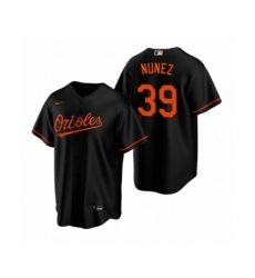 Youth Baltimore Orioles #39 Renato Nunez Nike Black Replica Alternate Jersey