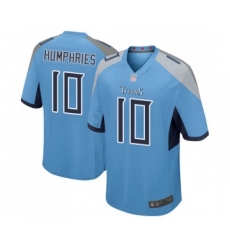 Men's Tennessee Titans #10 Adam Humphries Game Light Blue Alternate Football Jersey