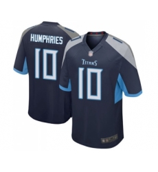 Men's Tennessee Titans #10 Adam Humphries Game Navy Blue Team Color Football Jersey