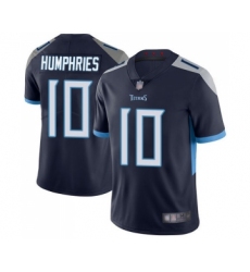 Men's Tennessee Titans #10 Adam Humphries Navy Blue Team Color Vapor Untouchable Limited Player Football Jersey