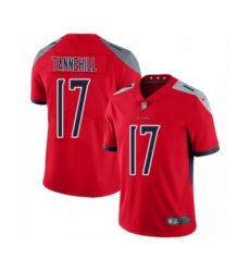 Men's Tennessee Titans #17 Ryan Tannehill Limited Red Inverted Legend Football Jersey